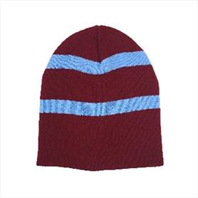 wine/sky beanie