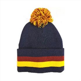 ‘Marlborough’ hat with pom-pom