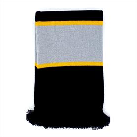 Plain-knit stripe knit Scarves